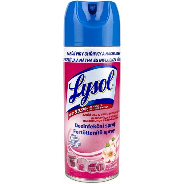 Lysol desin. sprej s vůní květů 400ml | Čistící, dezinf.prostř., dezodoranty - Dezi. přípravky Lysol desin. sprej s vůní květů 400ml | Čistící, dezinf.prostř., dezodoranty - Dezi. přípravky